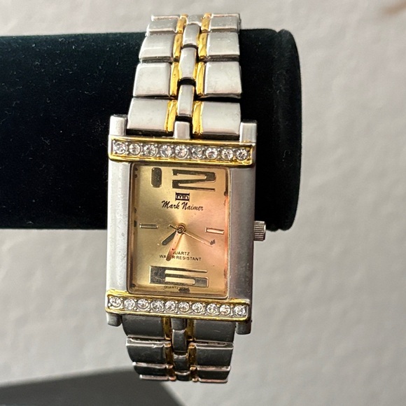 Gold and Silver Women\'s Watch